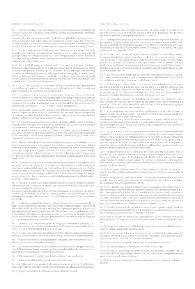 Download de algemene verkoopvoorwaarden